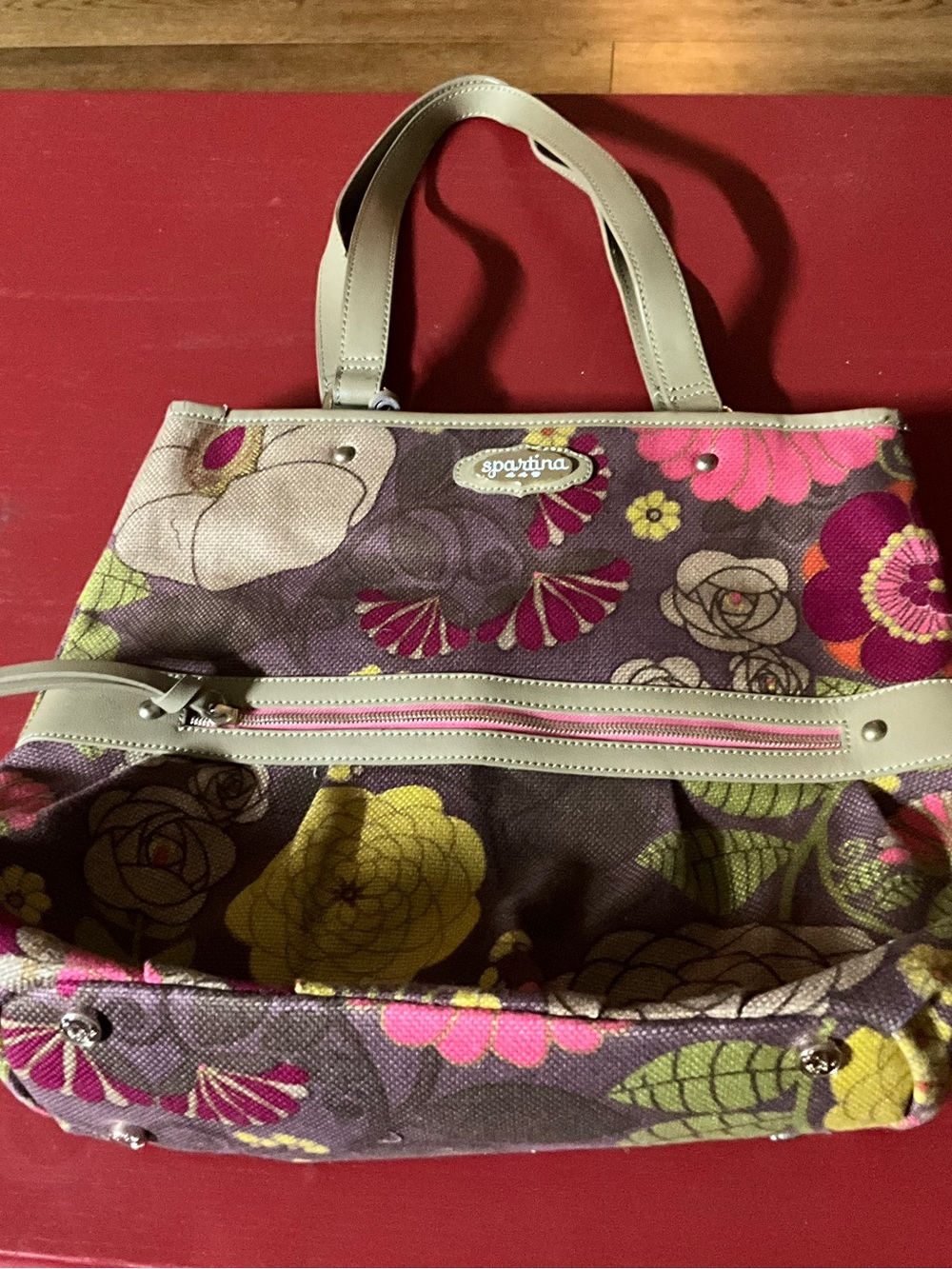 Large Spartina Purse